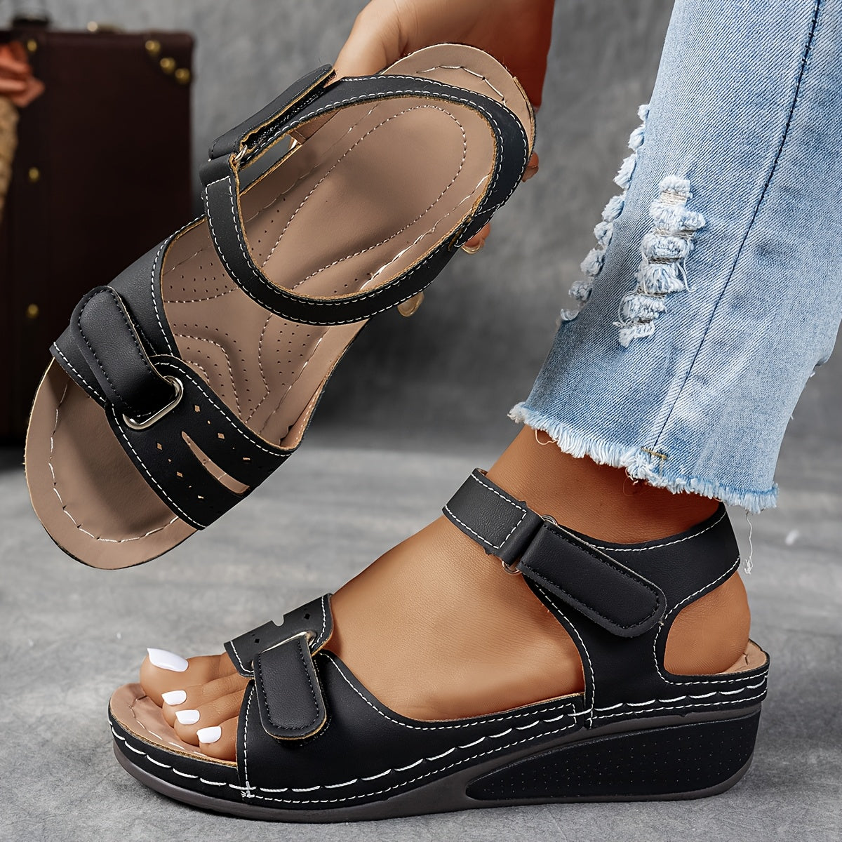 Sam™ | Trendig ortopediska sandal