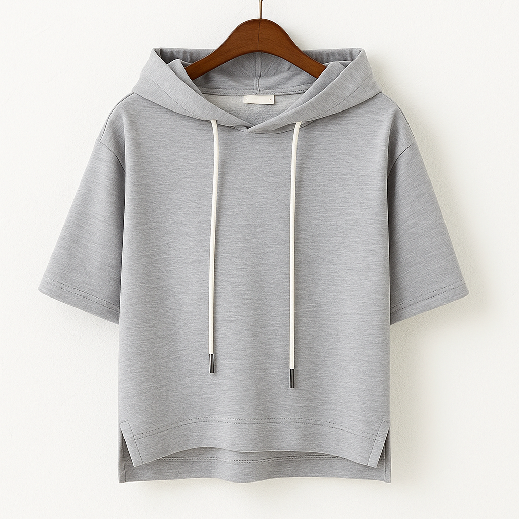 Alison - Short Sleeve Hoodie