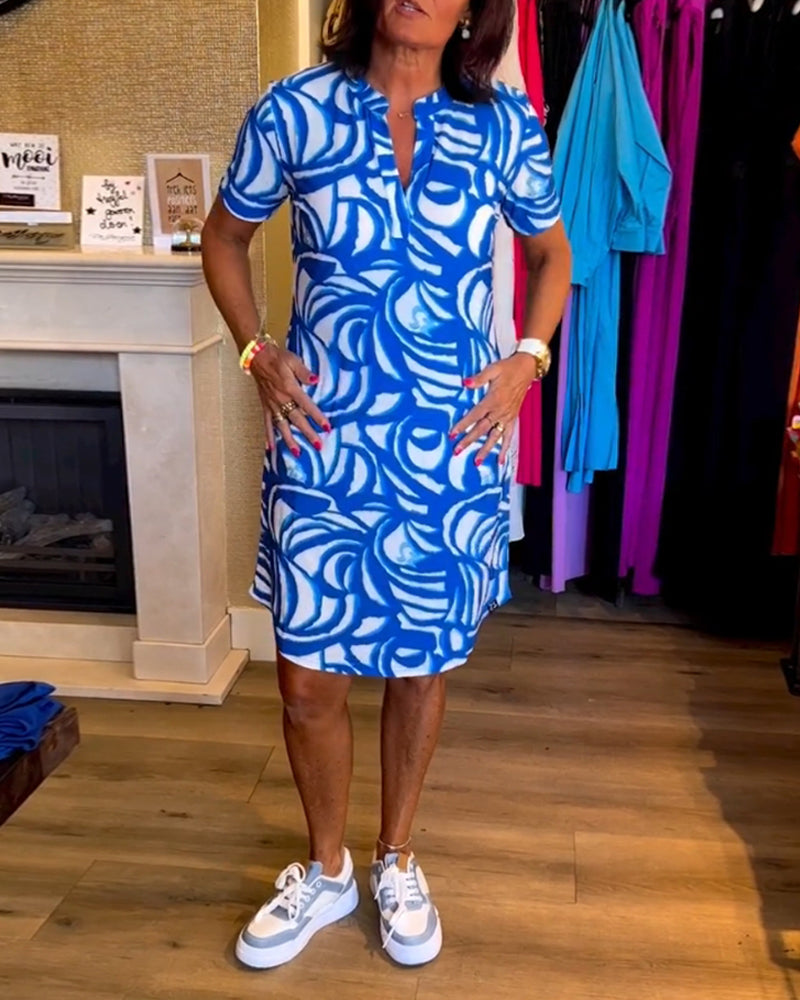 Bea™ | Klänning med korta ärmar