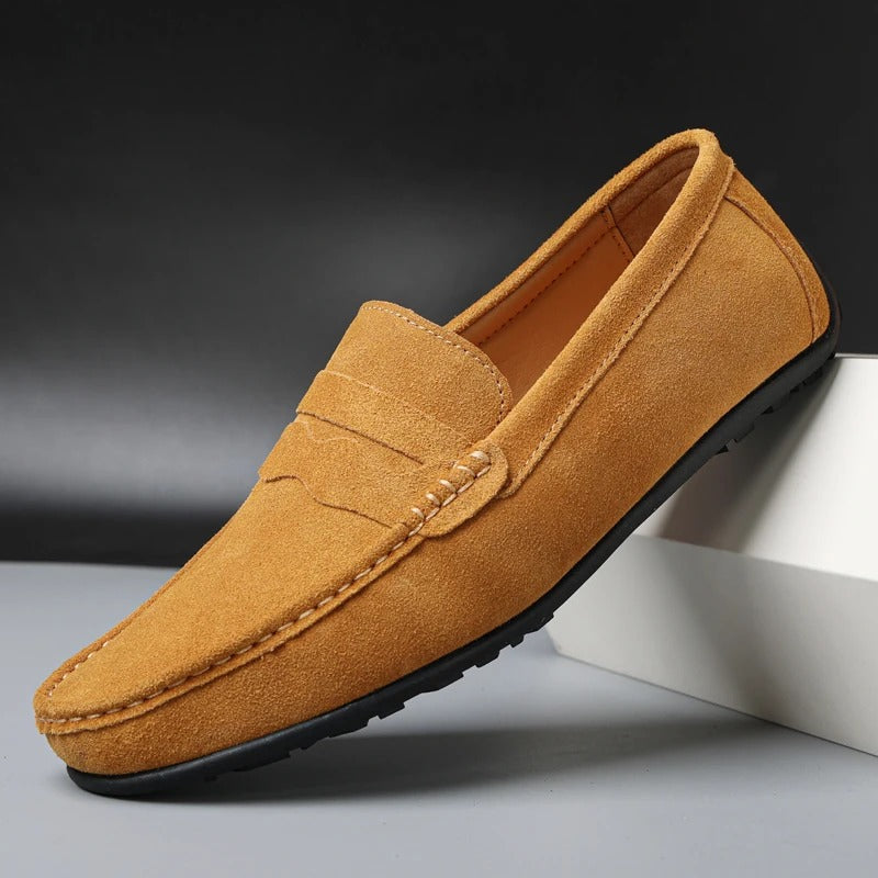 Andrew - Loafers i mocka
