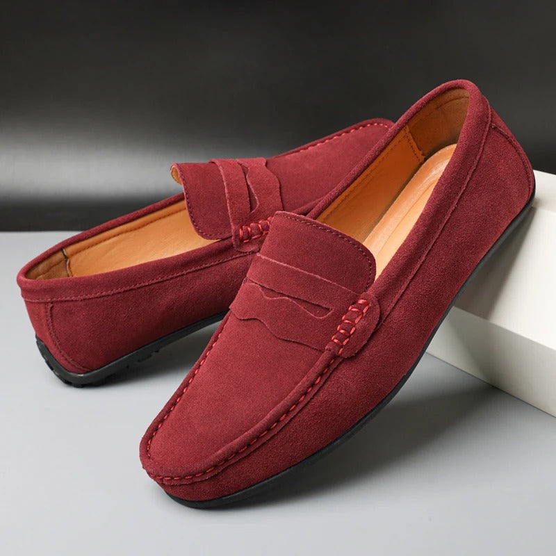Andrew - Loafers i mocka