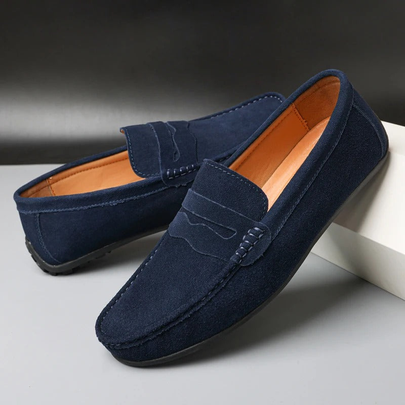 Andrew - Loafers i mocka