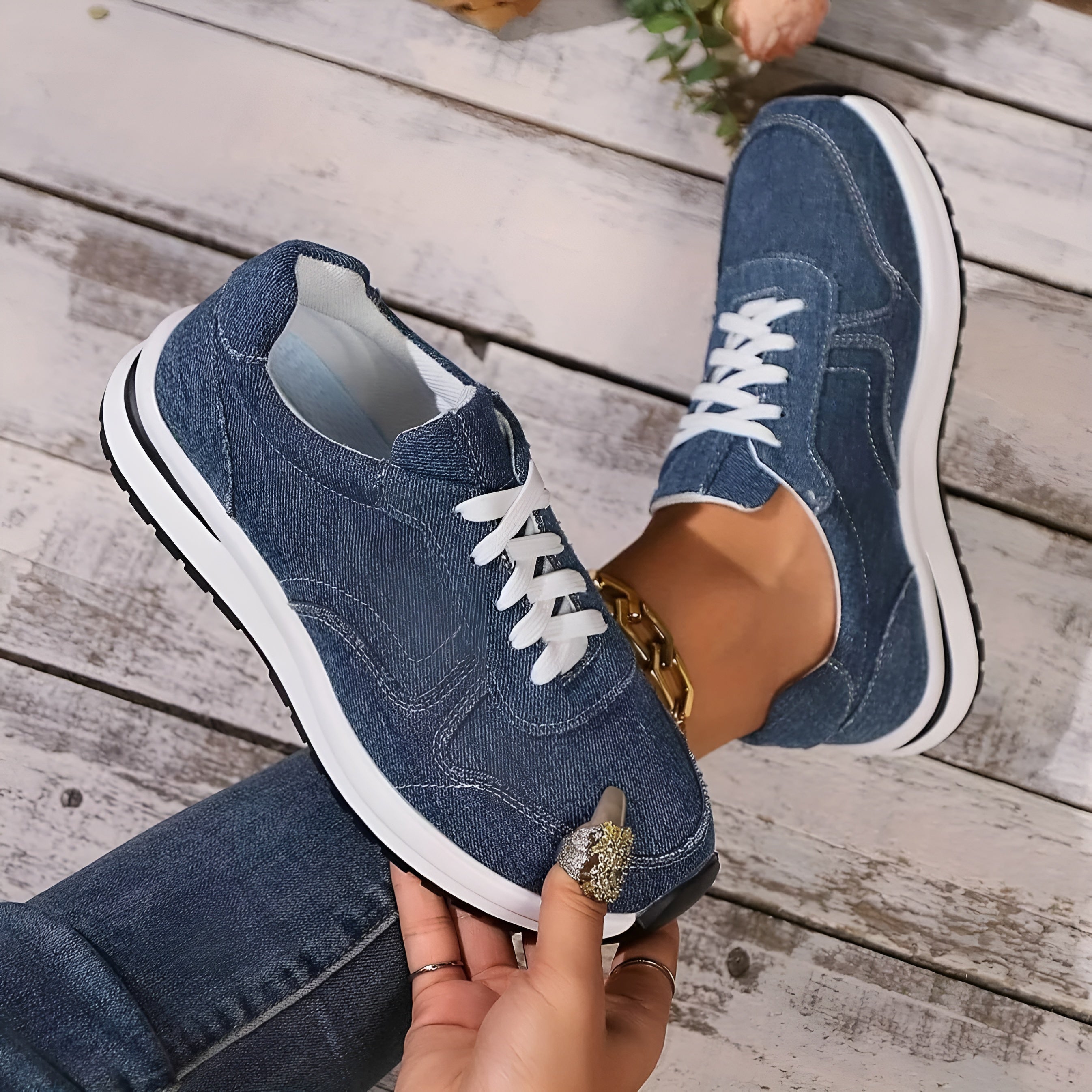 Monica™ – Ortopediska skor med tjocka sulor