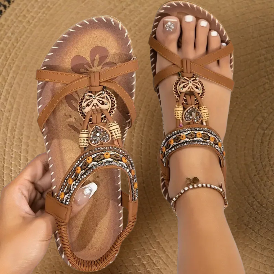 Claudia™ | Ortopediska Ibiza-stil sandaler