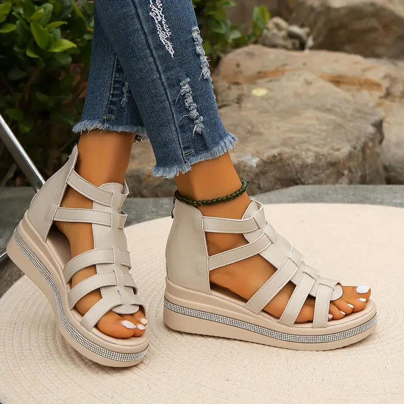 Orthopediska och eleganta Naxos sandaler