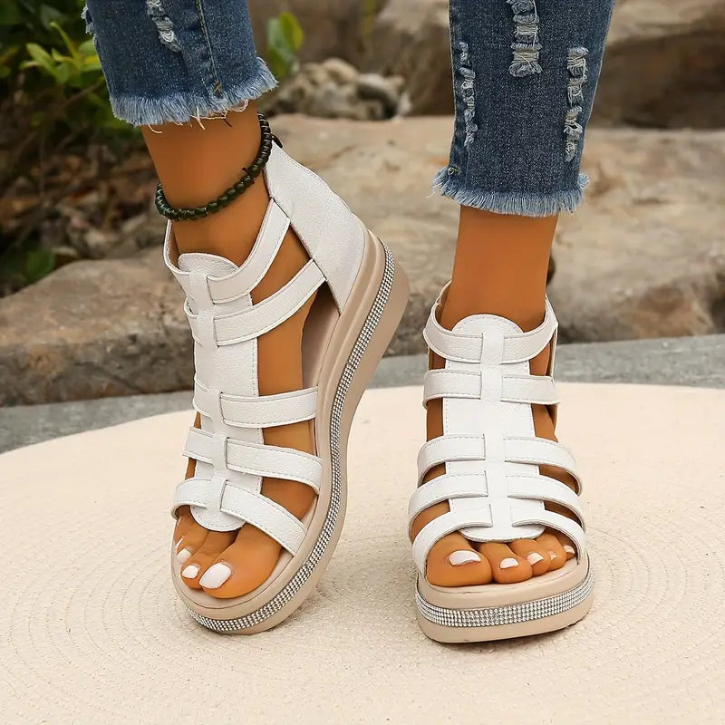 Orthopediska och eleganta Naxos sandaler
