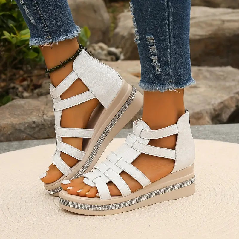 Orthopediska och eleganta Naxos sandaler