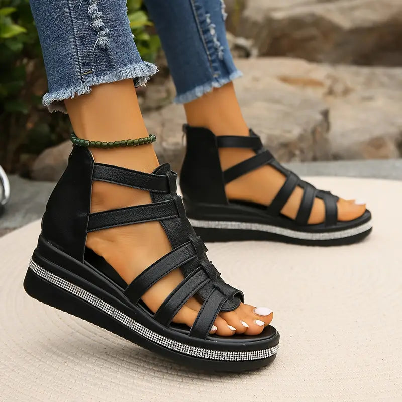 Orthopediska och eleganta Naxos sandaler