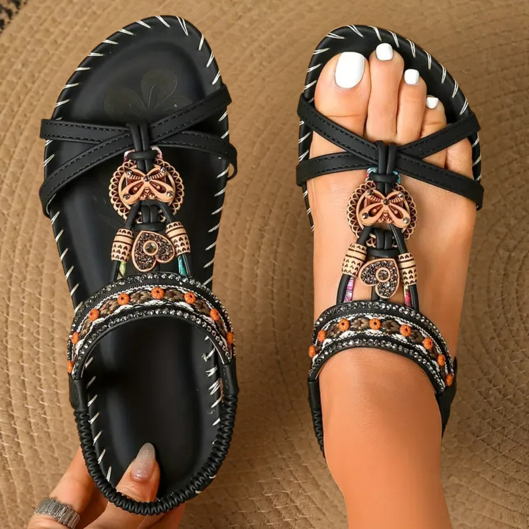 Claudia™ | Ortopediska Ibiza-stil sandaler