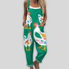Zazalou™ - Elegant grön jumpsuit