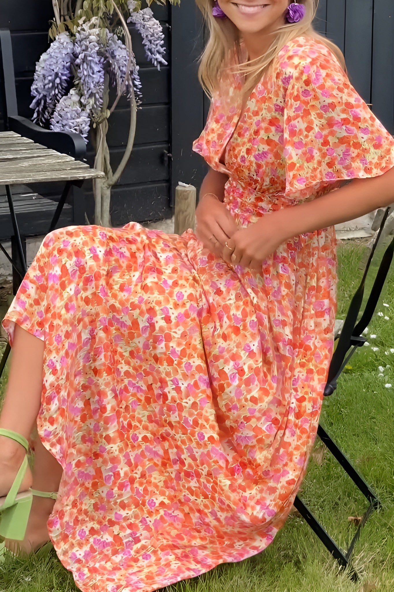 Felicia™ | Elegante Maxi-jurk med V-hals